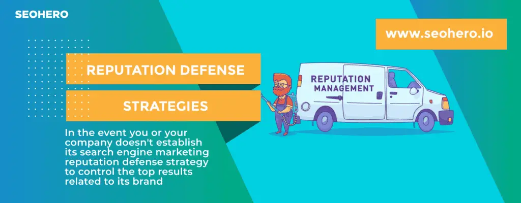 Understanding Reputation Management 1 Establish Reputation Defense Strategy