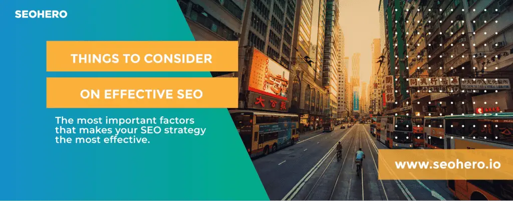 What is Hong Kong SEO 2 things to consider on effective seo