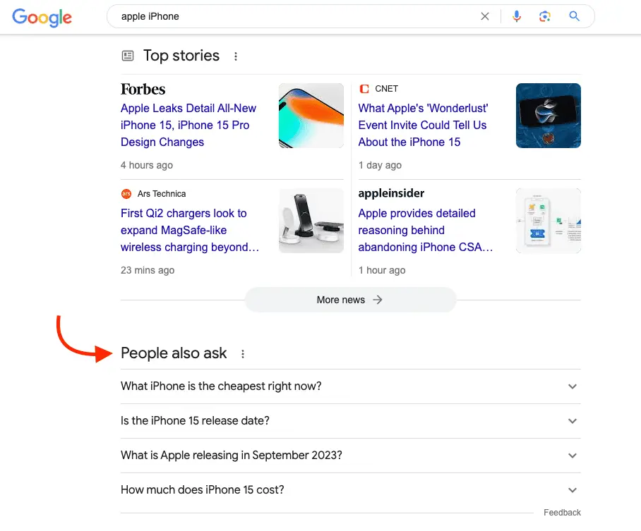 How to Choose the Right SEO Strategies for Bloggers: 9 Tips and Tricks 5 Example of people also ask.
