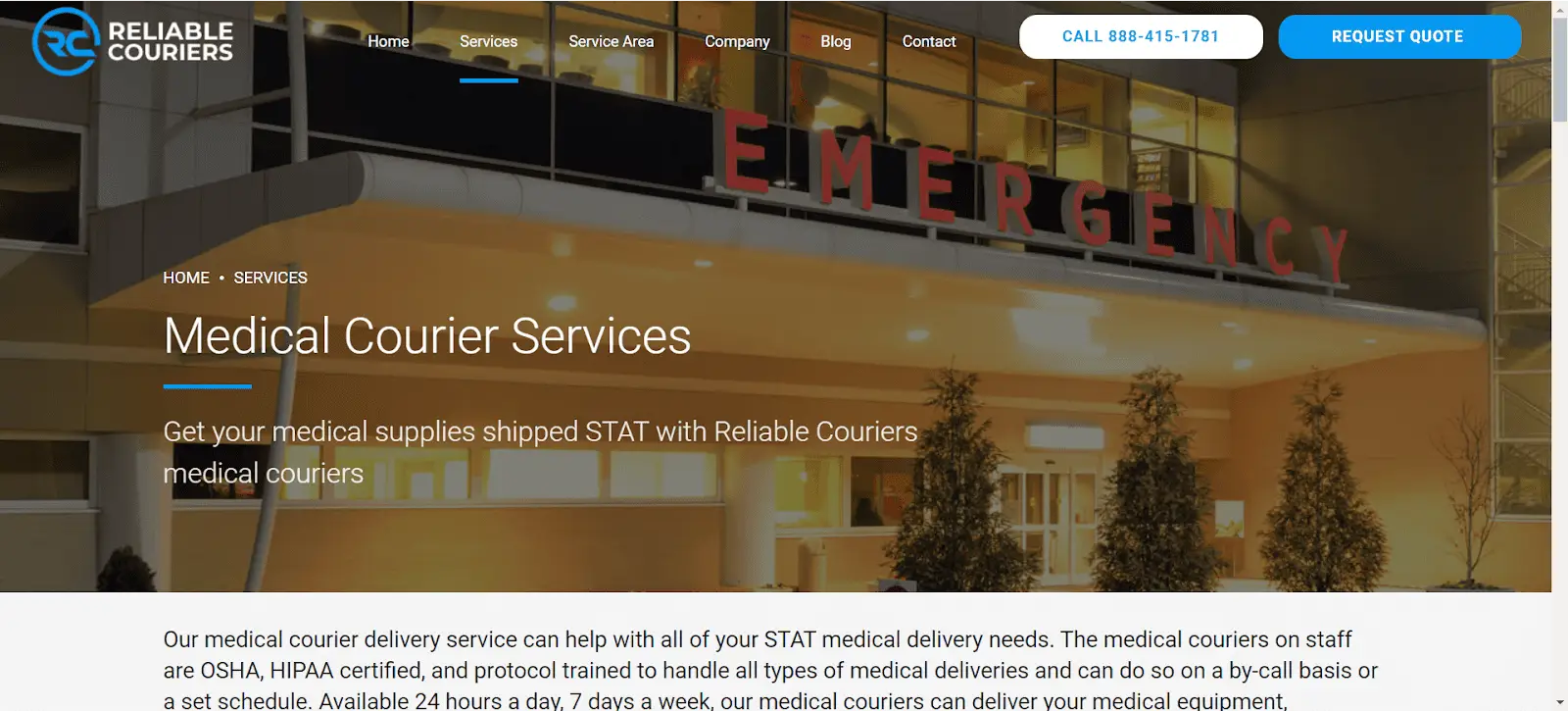 8 Ways to Drive Customer Experience Success with SEO 1 Website view on a desktop.