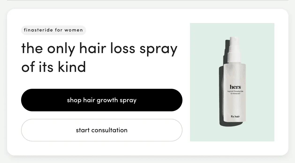 Best Summertime Email Marketing Campaigns for E-commerce 5 Hair loss spray