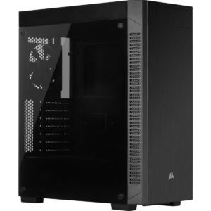 Best Corsair 110R Tempered Glass Mid Tower ATX Case CC 9011183 ABA