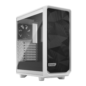 Original Fractal Design Meshify 2 Compact Mid Tower White Cabinet FD C MES2C 05