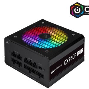 Genuine Corsair CX F RGB Series CX750F RGB 80 Plus Bronze Powe Supply CP 9020218 IN