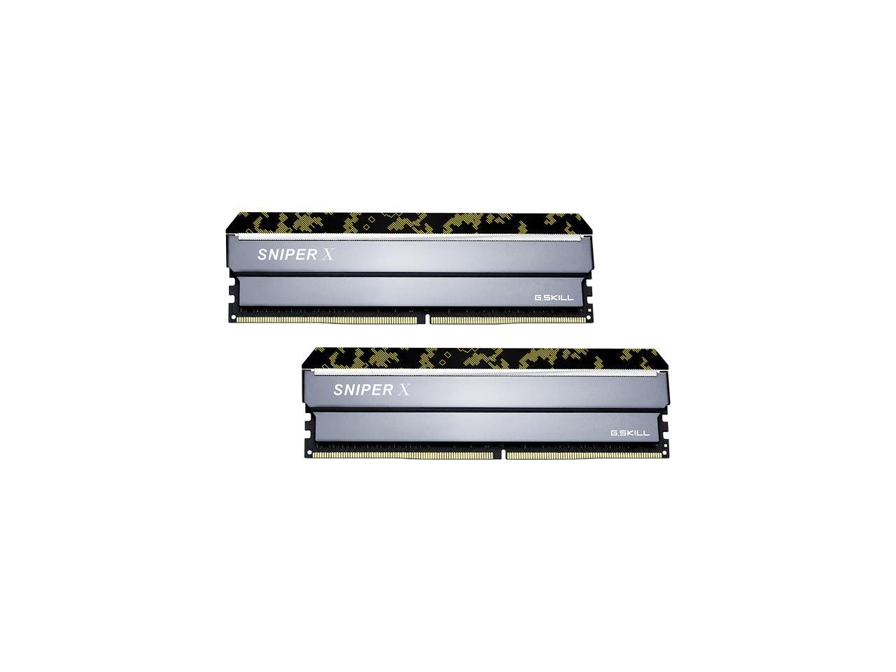Best G.SKILL Sniper X Series 16GB (2 x 8GB) 288 Pin DDR4 3600 (PC4 28800) RAM F4 3600C19D 16GSXK