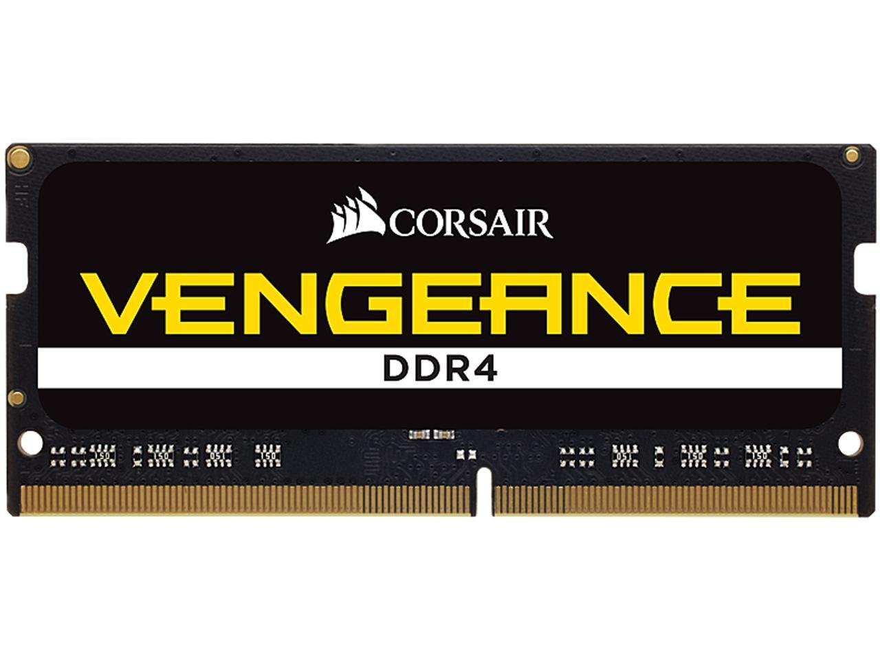 New Model Corsair Vengeance 8GB 260 Pin SO DIMM DDR4 2666 (PC4 21300) Laptop Memory CMSX8GX4M1A2666C18