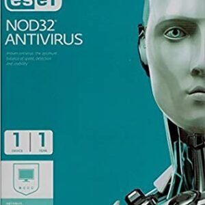 Genuine ESET NOD32 ANTIVIRUS 1 PC 1 YEAR CD