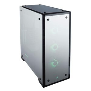 Best Corsair CRYSTAL Series 570X RGB MIRROR Black Transparent Side Panel MID TOWER ATX Gaming CASE CC 9011126 WW
