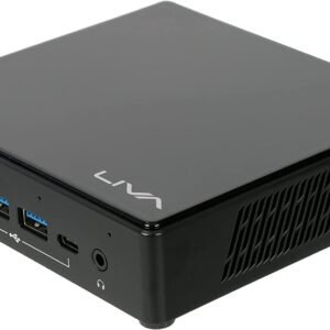 New Model ECS Elitegroup LIVA Z2V Black Small Form Factor PC (64GB eMMC/N4120 Processor)