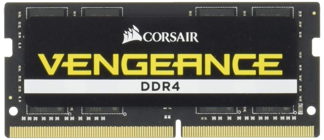 Best Corsair Vengeance 16GB 260 Pin SO DIMM DDR4 2666 (PC4 21300) Laptop Memory CMSX16GX4M1A2666C18