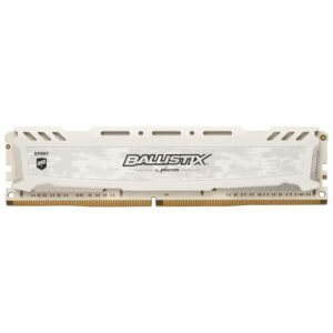Best Crucial Ballistix Sport LT 16GB 3200 MHz DDR4 White Desktop Gaming Memory BLS16G4D32AESC