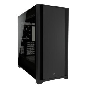 Genuine Corsair 5000D Tempered Glass Mid Tower ATX Black PC Cabinet CC 9011208 WW