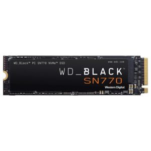 Original WD Black SN770 500GB M.2 2280 NVMe SSD WDS500G3X0E