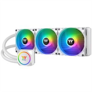 Genuine Thermaltake TH360 ARGB Sync Snow Edition AIO Liquid Cooler CL W302 PL12SW A
