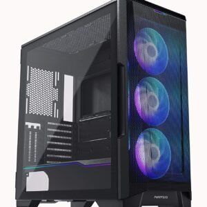 New Model Phanteks ECLIPSE P500A DRGB (E ATX) Mid Tower Cabinet With Tempered Glass Side Panel (Black) PH EC500ATG_DBK01