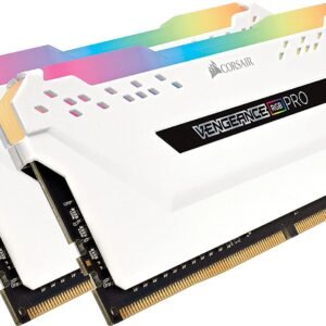 Available Now CORSAIR Desktop Ram Vengeance RGB Series 16GB (8GBx2) DDR4 3000MHz RAM (CMW16GX4M2C3000C15W)