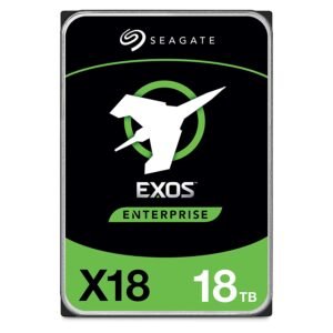 Original Seagate 18TB Exos X18 7200 RPM SATA 6Gb/s 3.5â€°Ã›_ Enterprise Hard Drive ST18000NM000J