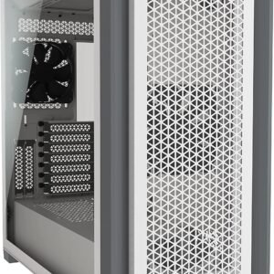 Original Corsair 5000D AIRFLOW Tempered Glass Mid Tower ATX White PC Cabinet CC 9011211 WW