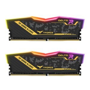 Available Now TEAMGROUP T Force Delta RGB TUF Gaming Alliance 32GB (2x16GB) 3200MHz Memory TF9D432G3200HC16FDC01
