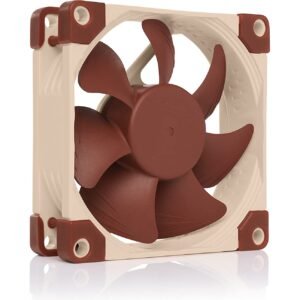 Genuine Noctua NF A8 FLX Premium Quiet 3 Pin 80mm Brown Fan