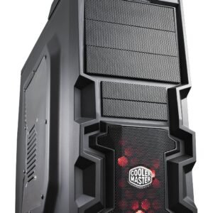 Genuine Cooler Master K380 (ATX) Mid Tower Cabinet With TRANSPARENT SIDE PANEL (BLACK) RC K380 KWN1