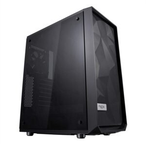 Best Fractal Design Meshify CŰŇDark TG Blackout Tempered Glass Case FD CA MESH C BKO TG