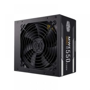 Available Now Cooler Master MWE 550 V2 SMPS 550 Watt 80 Plus Bronze Certification PSU MPE 5501 ACABW BIN