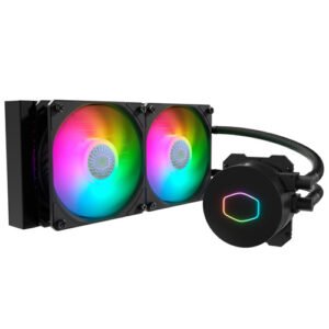 New Model Cooler Master MasterLiquid ML240L V2 ARGB Liquid CPU Cooler MLW D24M A18PA R2