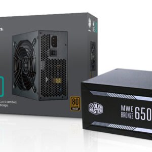 Original Cooler Master MWE Bronze 650W Power Supply MPX 6501 ACAAB UK