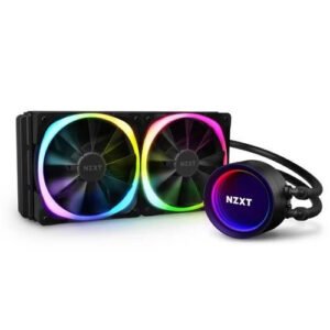 Available Now NZXT Kraken X63 ARGB All In One 280mm CPU Liquid Cooler And CAM Compatible With AER RGB Fan RL KRX63 R1