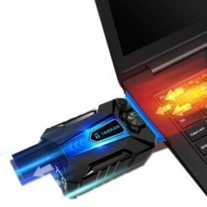 Available Now TARKAN USB POWERED PORTABLE LAPTOP COOLER WITH ADJUSTABLE SPEED VACUUM FAN [HOT AIR EXTRACTION]