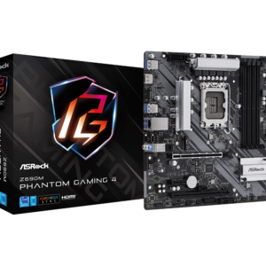 Genuine ASRock Z690M Phantom Gaming 4 LGA 1700 DDR4 Micro ATX Intel Motherboard