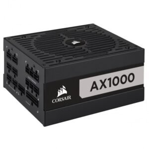 New Model Corsair AX1000 1000 Watt 80 PLUS Titanium Certification Fully Modular SMPS CP 9020152 UK