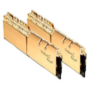 Genuine G.Skill Trident Z Royal Gold 32 GB (2 x 16GB) 3200 MHz DDR4 Memory F4 3200C14D 32GTRG