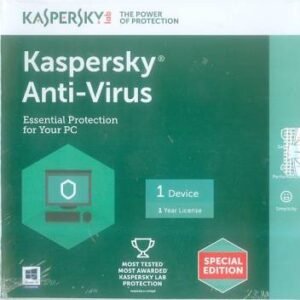 Best KASPERSKY ANTI VIRUS LATEST VERSION 1 DEVICE 1 YEAR (CD)