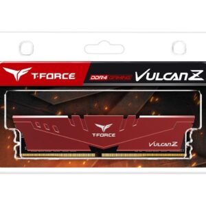 Best Team Group VULCAN Z 8GB (1X8GB) 3200 MHz Red Memory TLZRD483200HC16C01