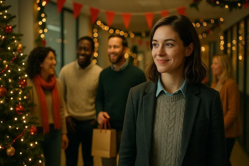 Weihnachtsfeier als FĂĽhrungskraft - offen und natĂĽrlich bleiben