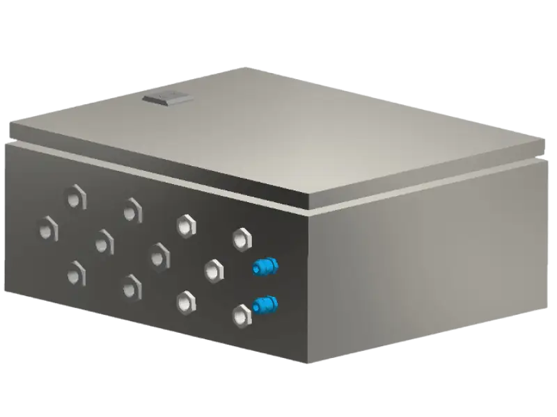 Control box ballsegmented valve