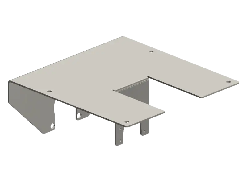 Control box bracket Ball segmented valve