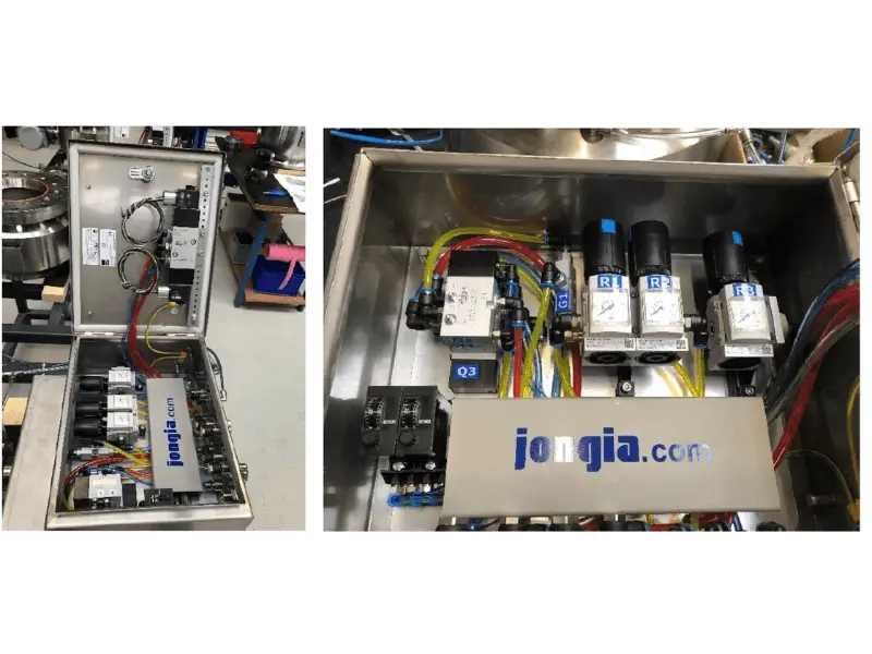 Control box for Ball segmented valves