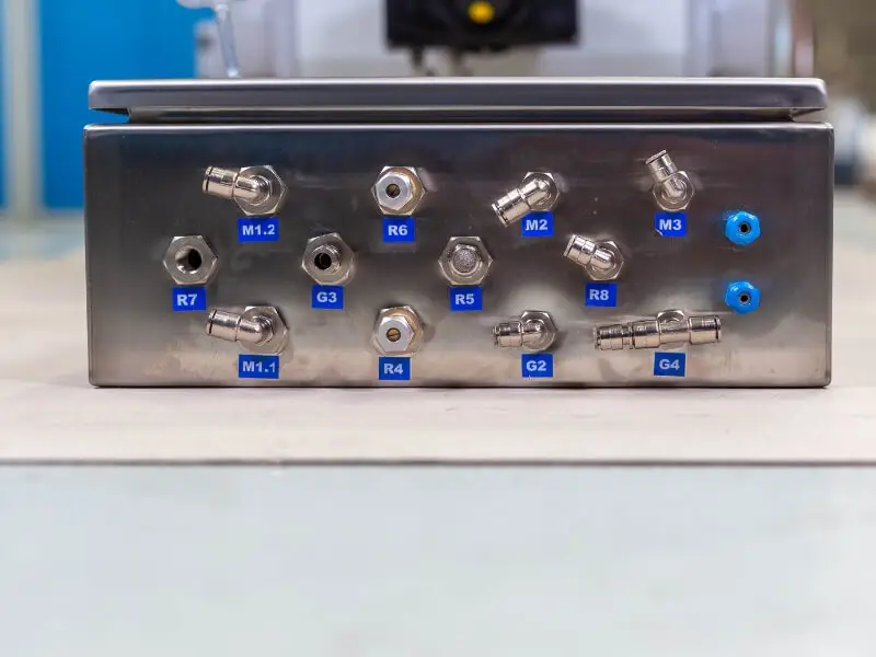 Segmented ball valve Control box - Techno-G
