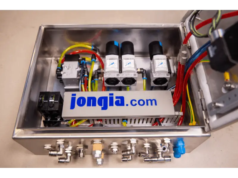 Segmented valve Control box