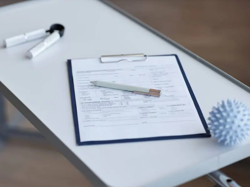 Medical contract for treatment in office