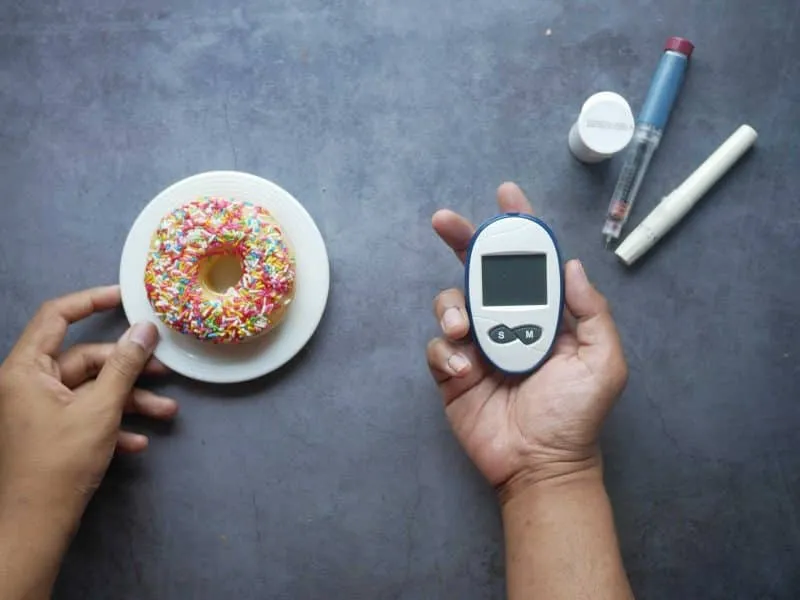 diabetic measurement tools with donuts
