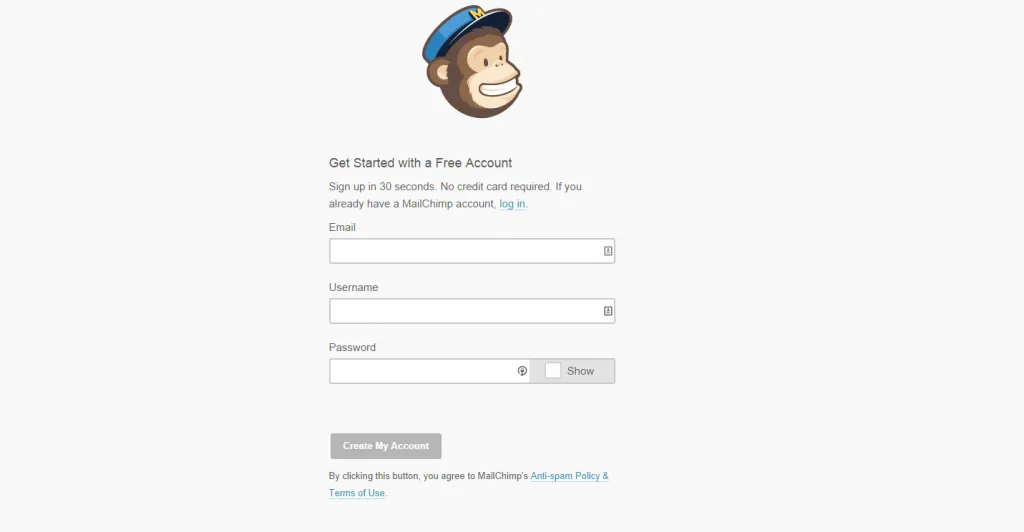 set up an email newsletter