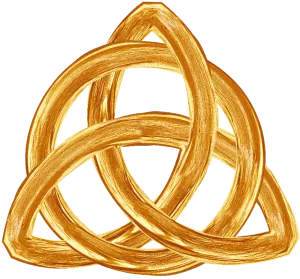 holy, trinity, emblem The Holy Trinity as an example of the Rule of Three