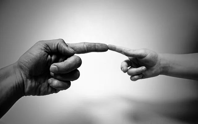 align fingers, index fingers, hands, human emotions, human writing vs ai tool, ai powered tools