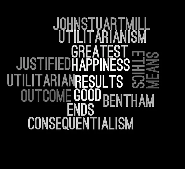 ethics, wordcloud, utilitarianism