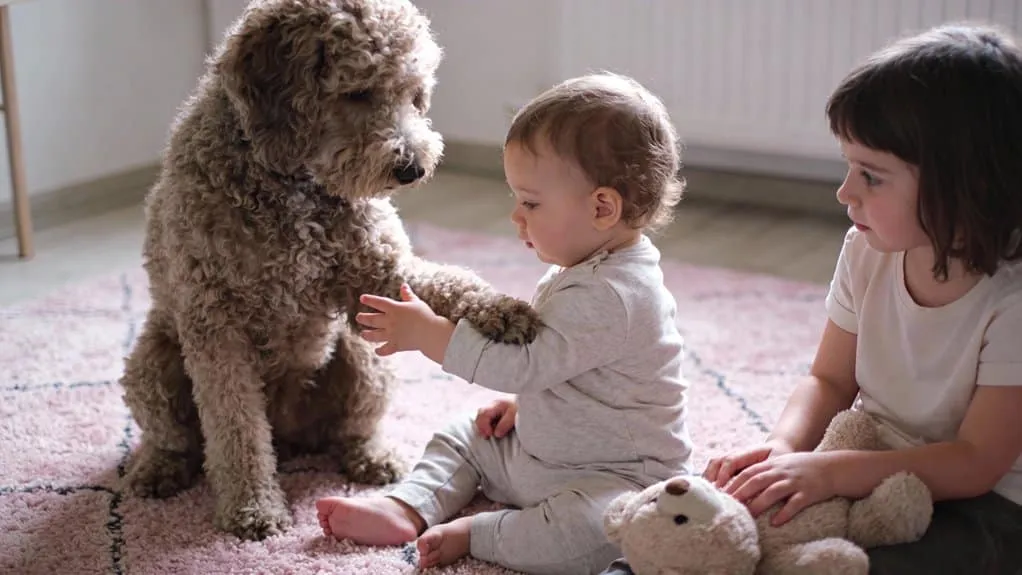 Lagotto romagnolo dans une famille avec des enfants : à quoi faut-il faire attention? 3 Vroege socialisatie voor lagotto‑pups
