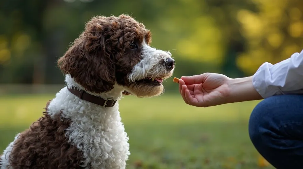 Caractère du lagotto romagnolo : le guide complet pour les futurs propriétaires 4 Lagotto romagnolo training